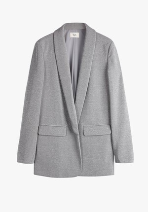 Tux Sparkle Jersey Oversized Blazer