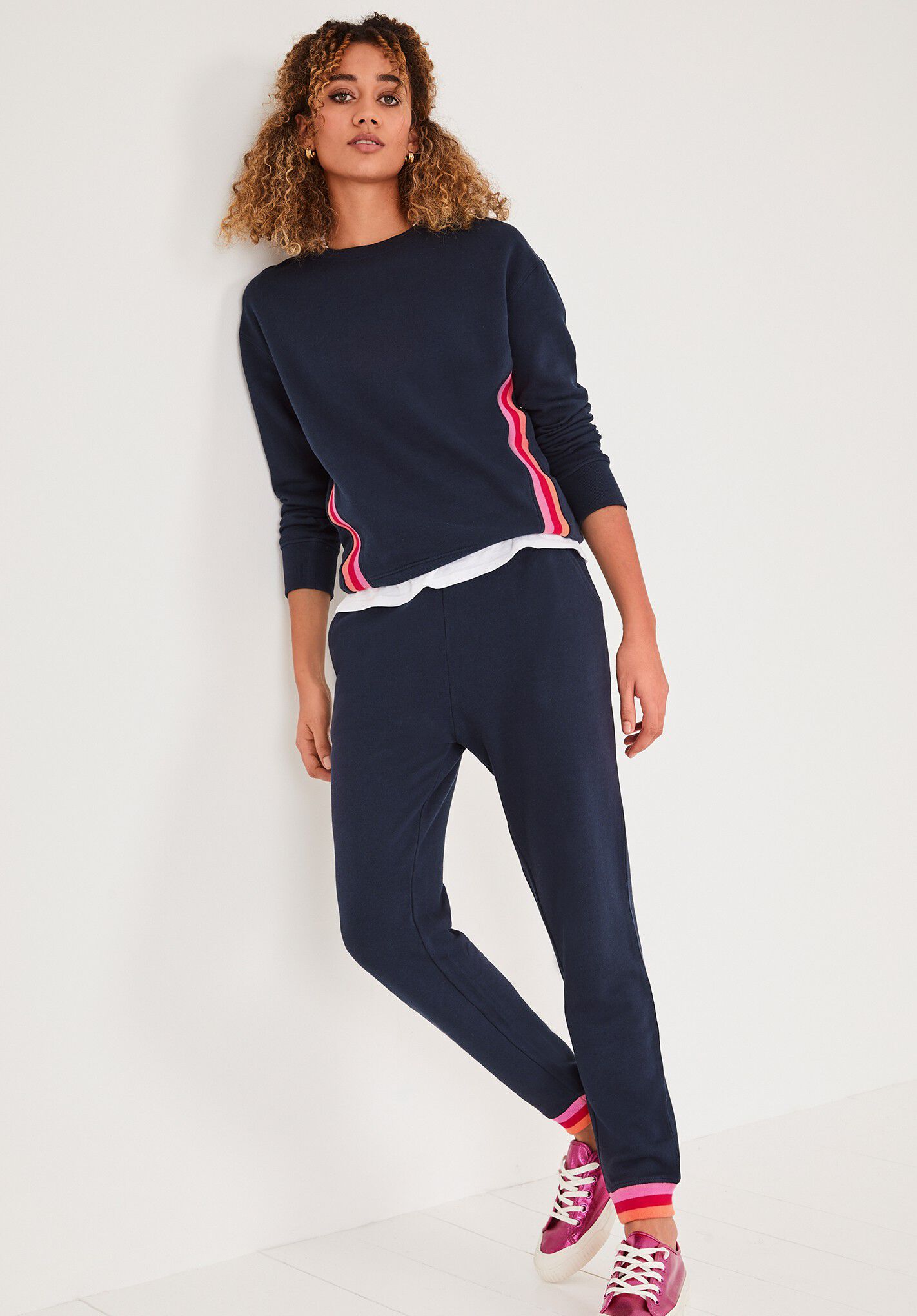Hush navy joggers clearance