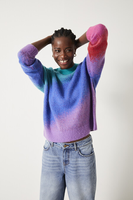 Erica Ombre Knitted Jumper