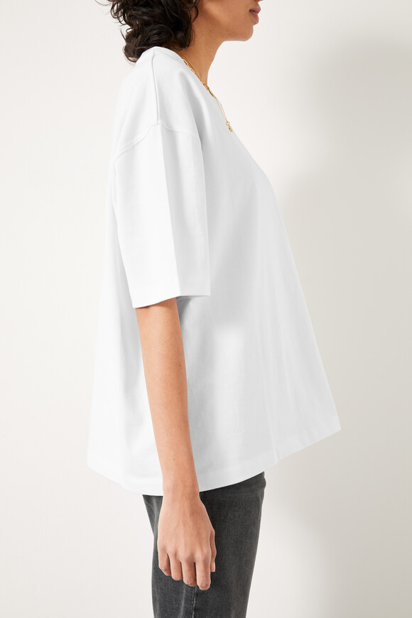 oversized v neck t shirt