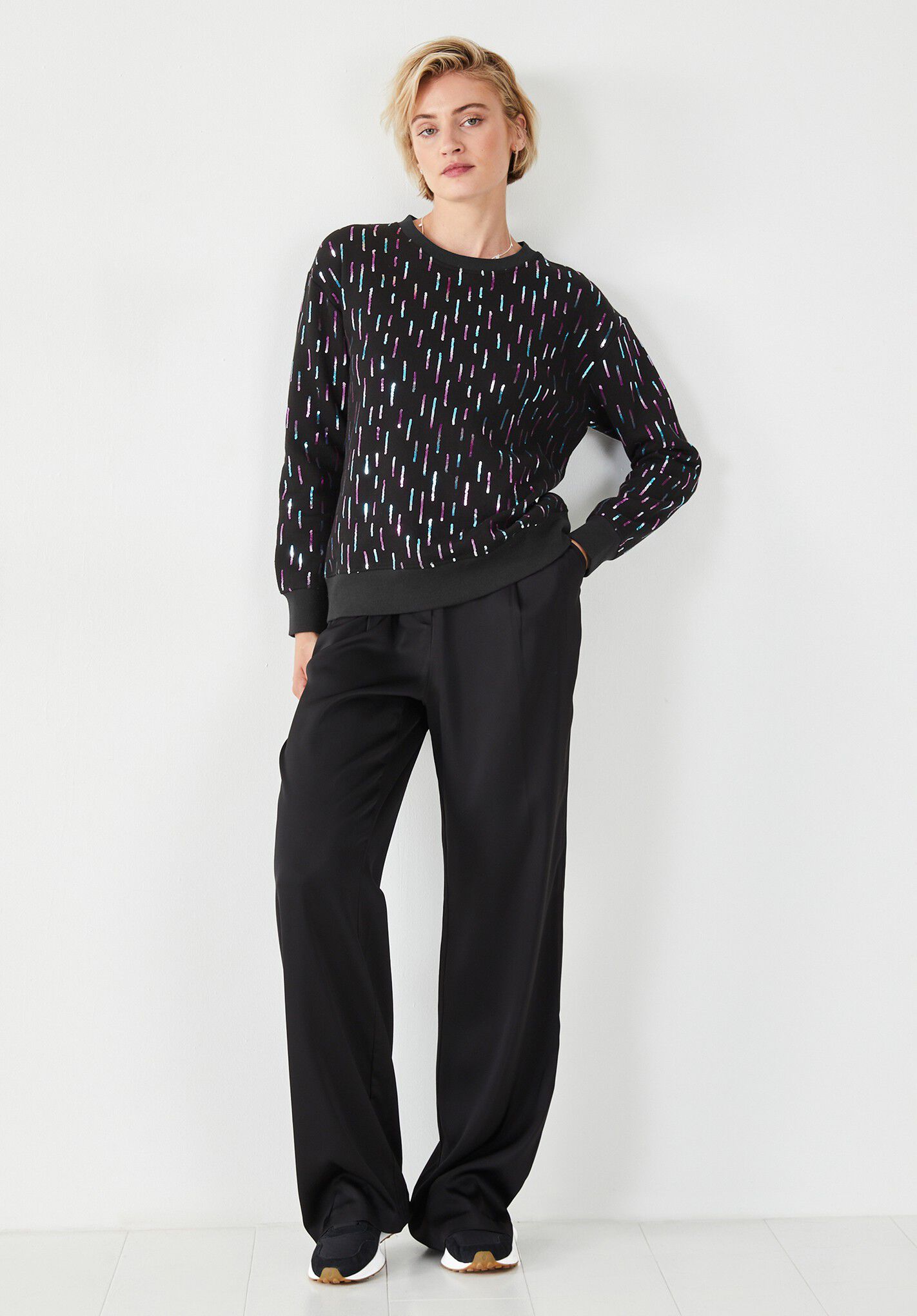 Hush shop sequin sweatshirt