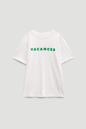 Vacances Graphic Cotton T-Shirt