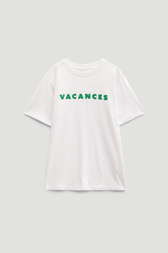Vacances Graphic Cotton T-Shirt