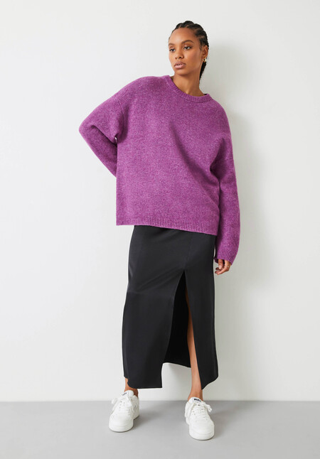 Elaine Slouchy Fit Wool Blend Jumper