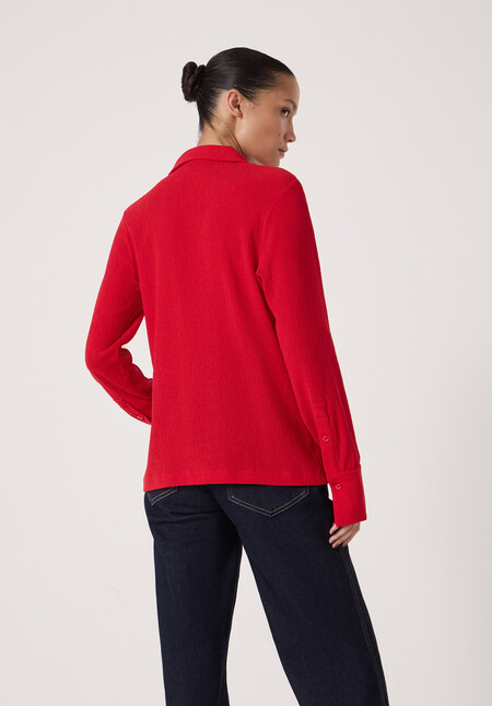Textured Slim Shirt