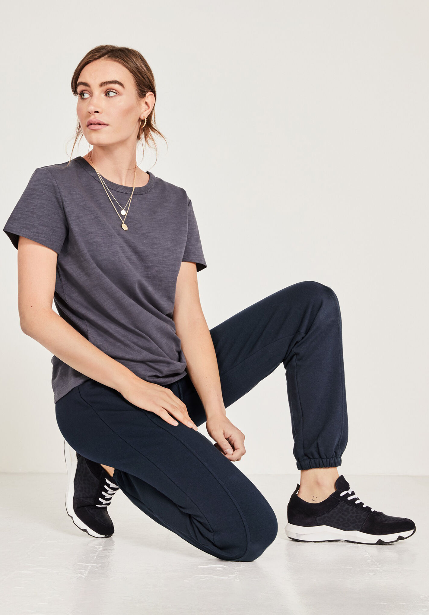 Hush navy joggers clearance