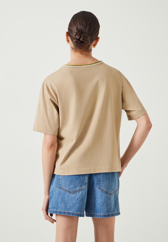 Lucy Crochet Trim T-Shirt