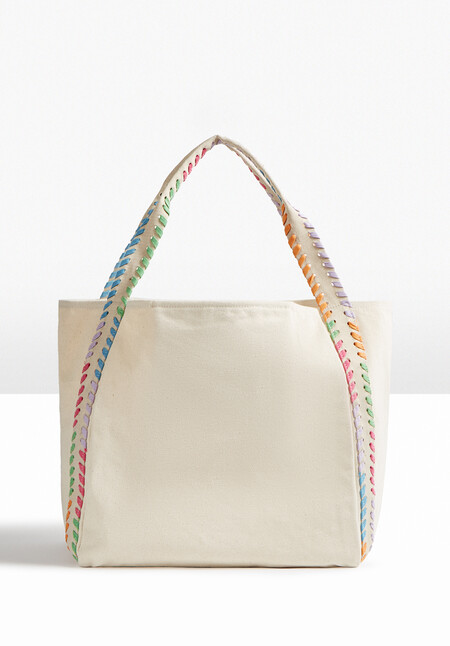 Dina Whipstitch Tote Bag