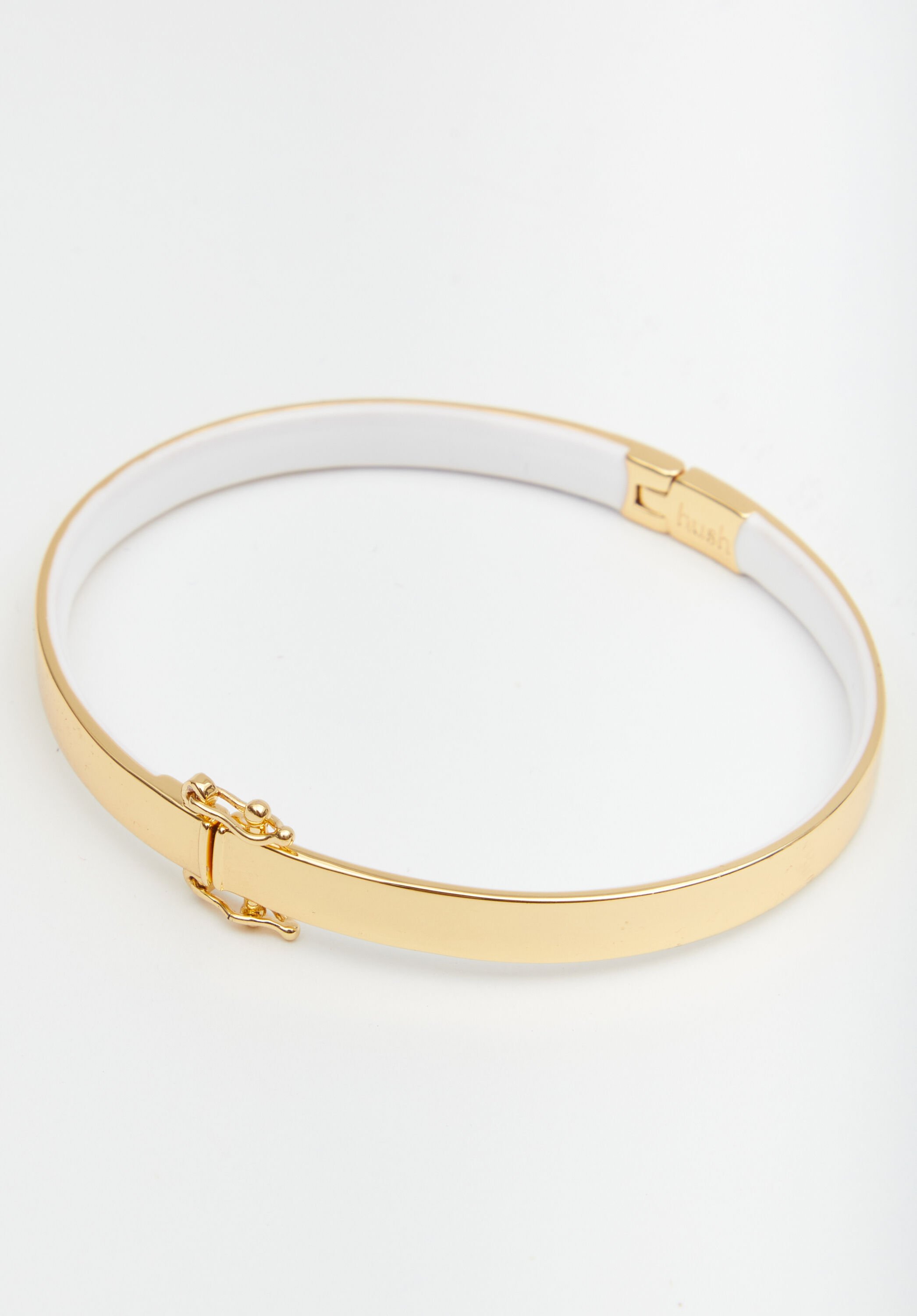 White enamel bangle discount bracelet