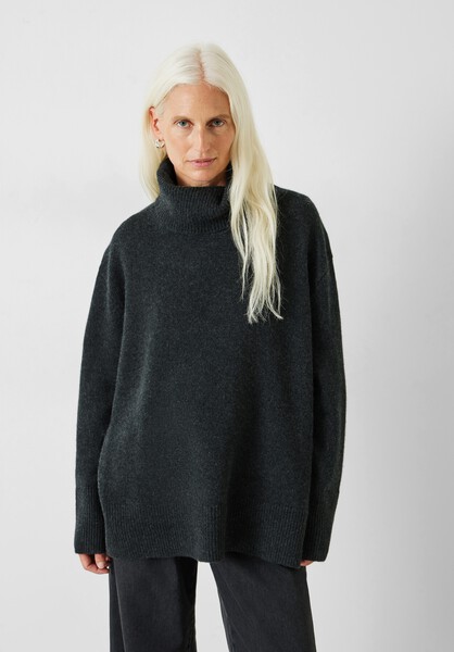 Cashmere Chunky Roll Neck Jumper