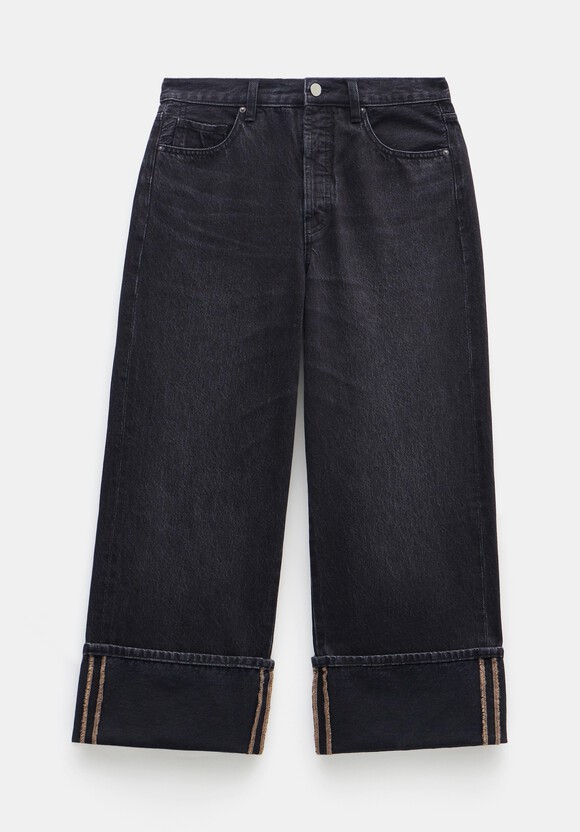 Mia Cropped Straight Leg Jeans