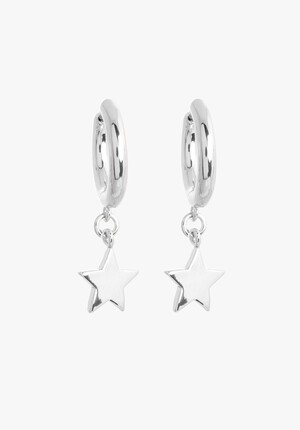 Chrysi Star Hoop Earrings
