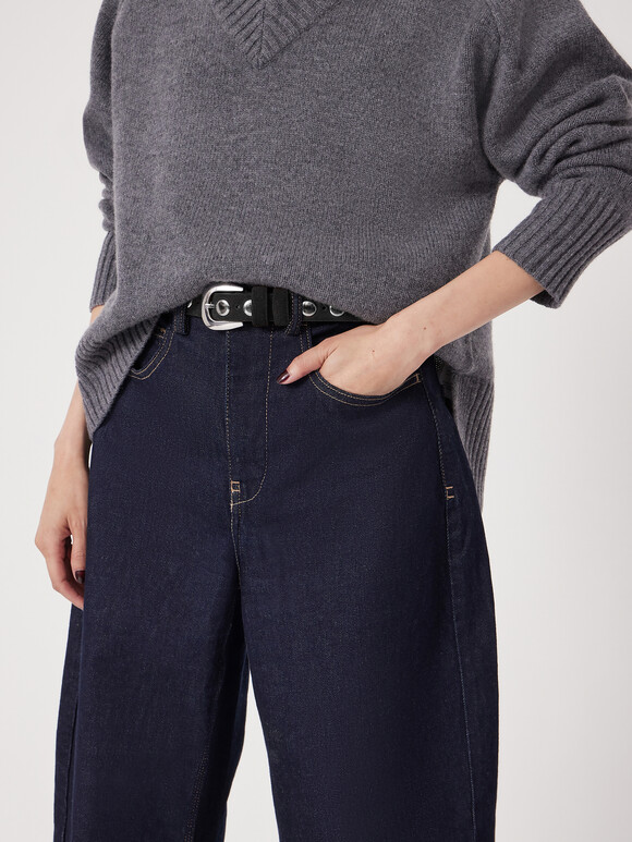 Seren Studded Leather Belt