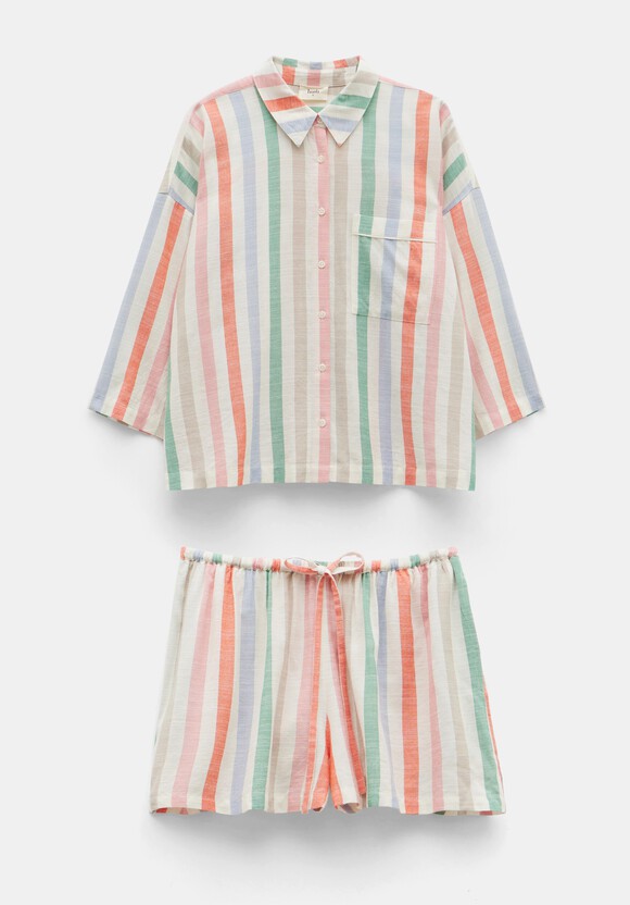 Rudie Stripe Short Pyjama Set