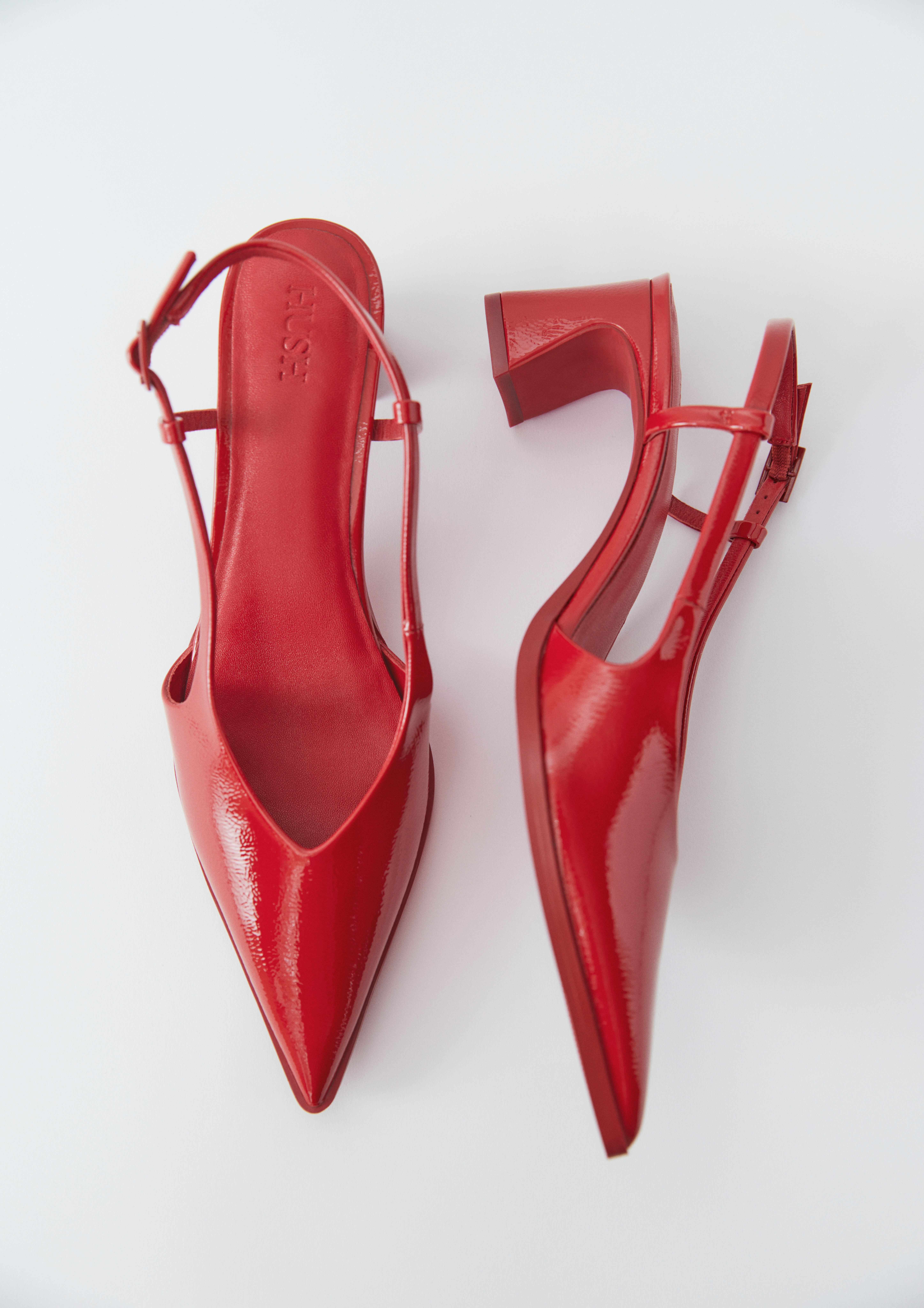 Comfy red heels discount
