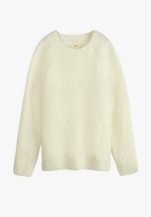 Boucle Oversized Knitted Jumper