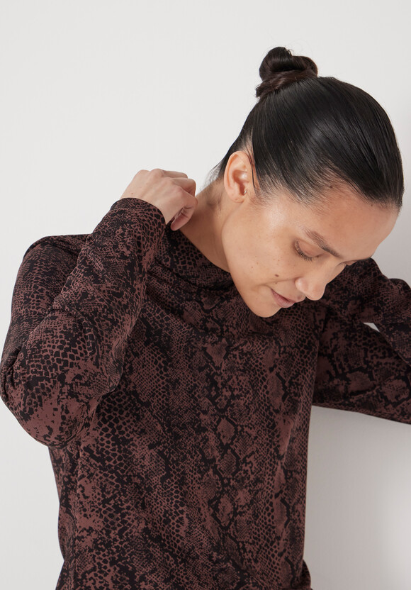 Printed Long Sleeve Top