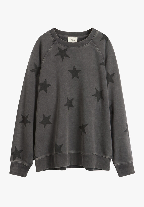 Washed Star Oversized Sweatshirt