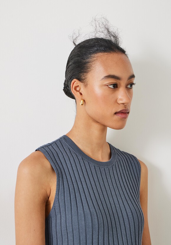 Sive Ribbed Knitted Tank Top