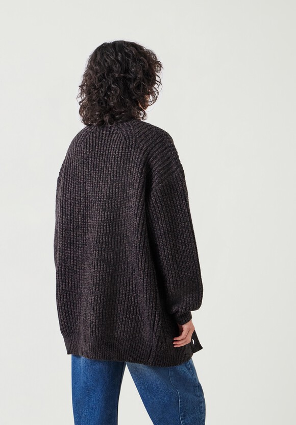 Peggy Oversized Wool Blend Cardigan