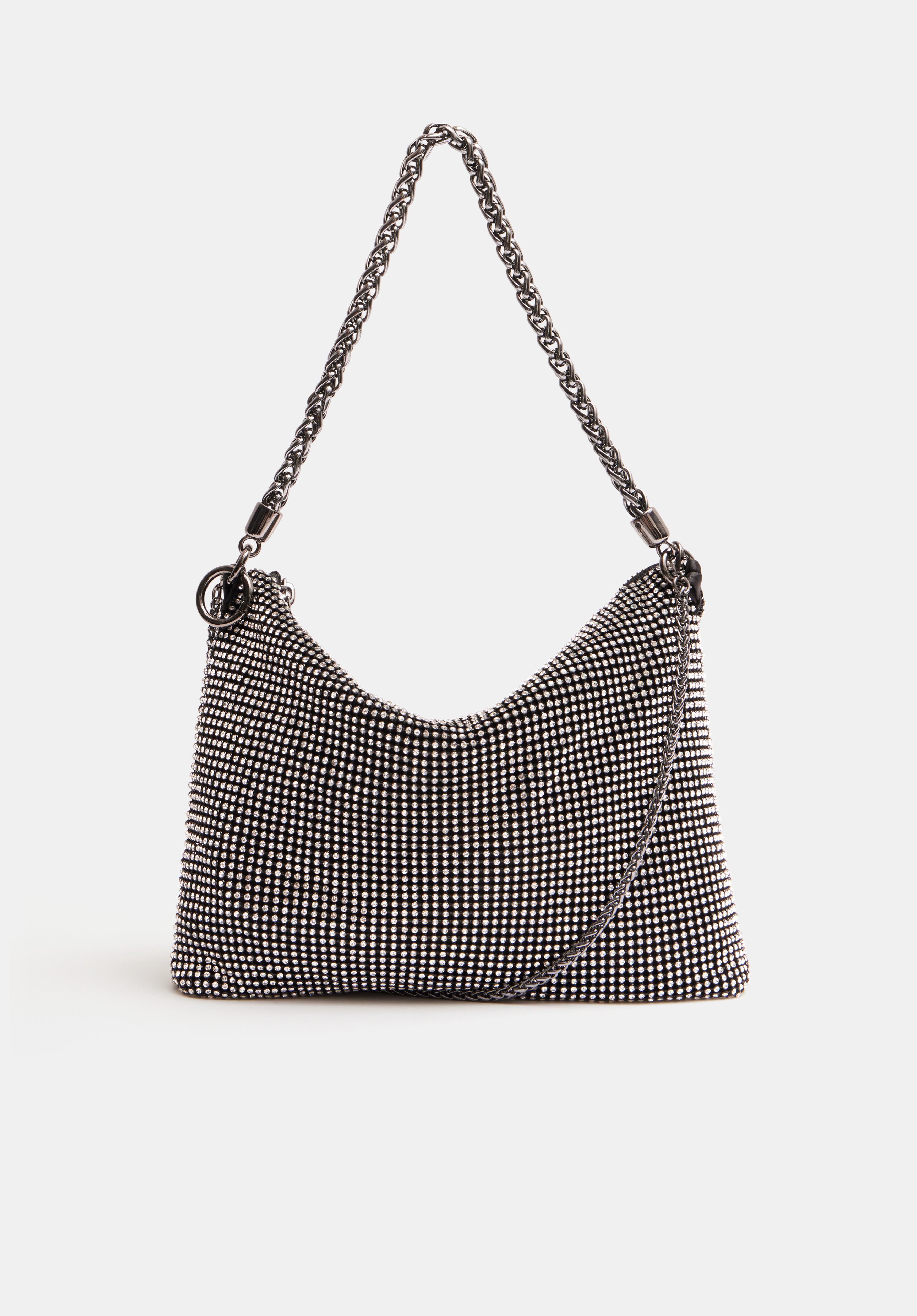 Hush black hobo bag sales