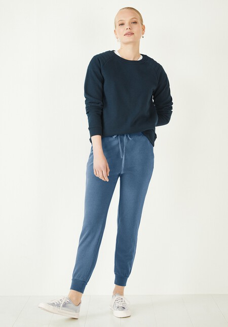 Biker Crew Neck Sweatshirt