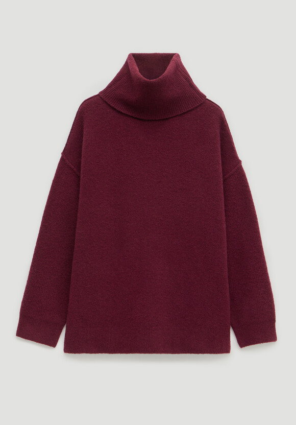 Meryl Wool Blend Roll Neck Jumper