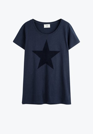 Flock Star Cotton T Shirt