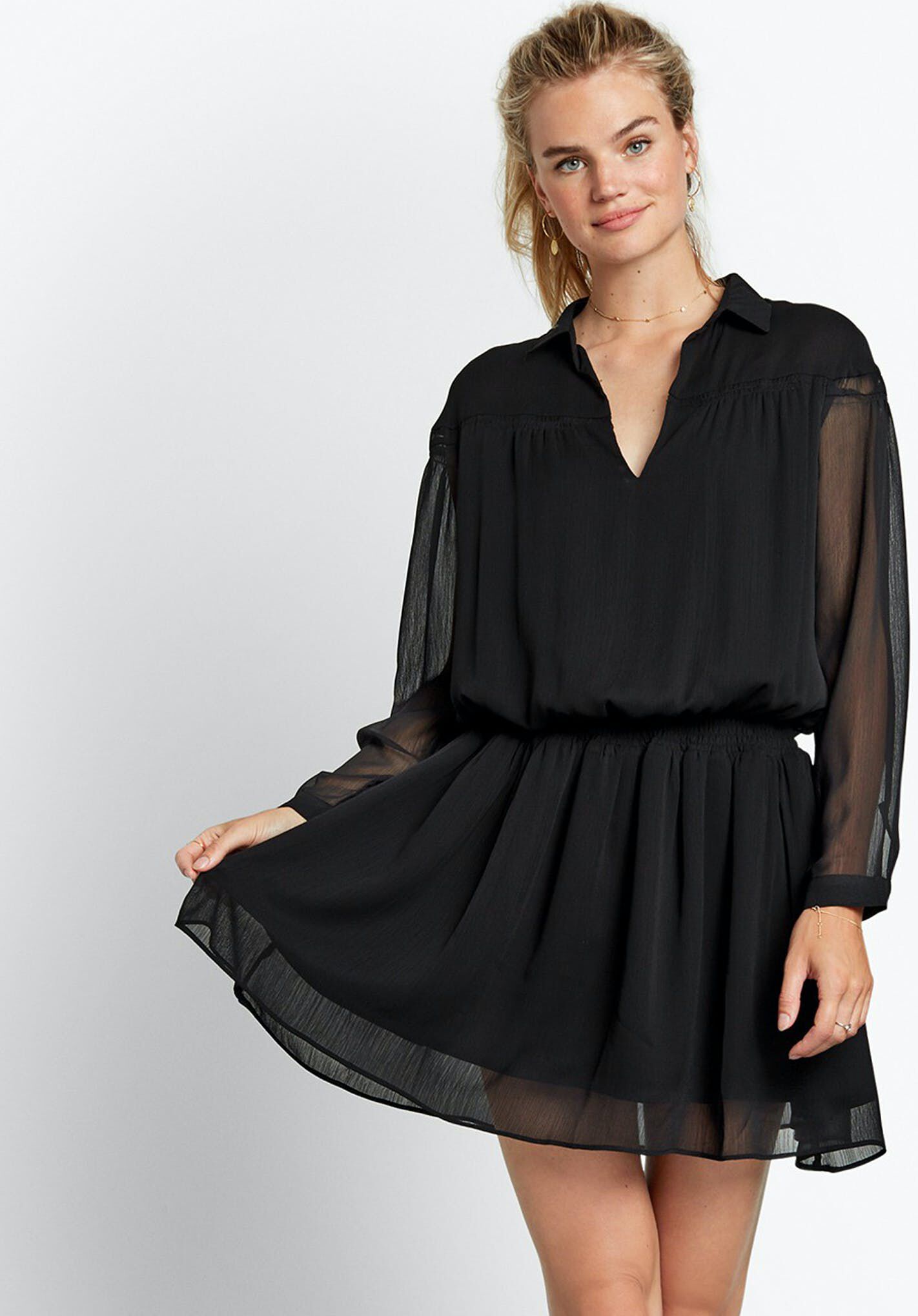 Hush cressida shirred dress Clearance