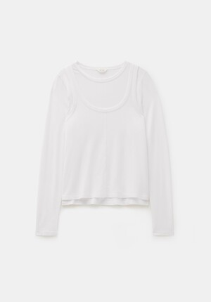 Double Layer Long Sleeve Top