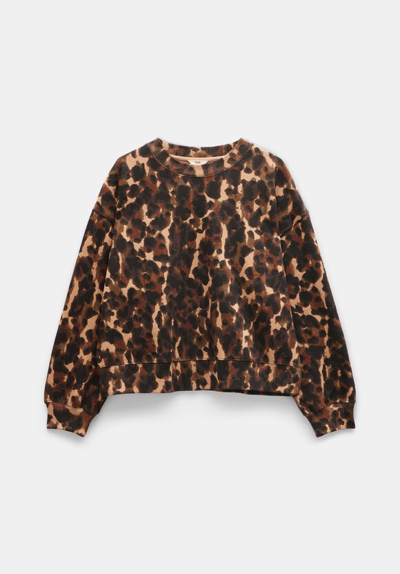 Leanne Leopard Sweatshirt, Leopard