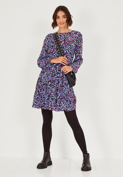 Zelie Tiered Mini Dress