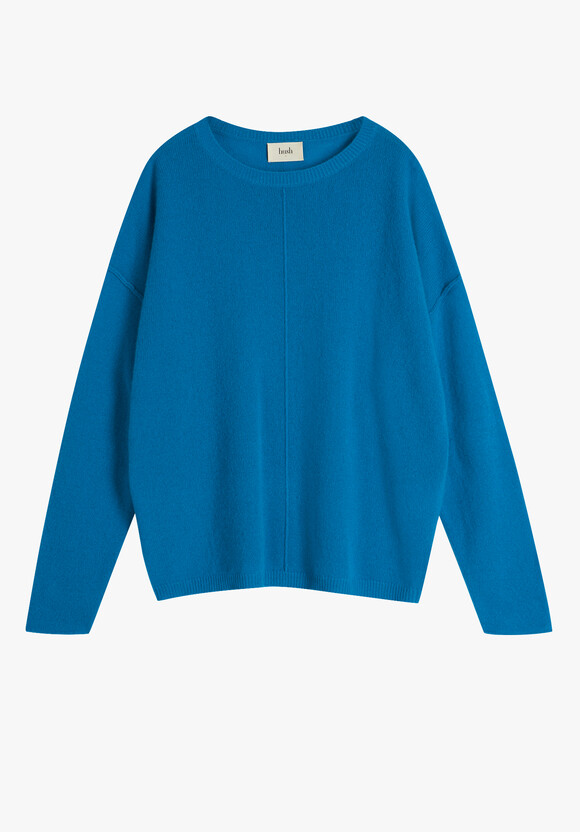 Saphira Cashmere Jumper | Ocean Blue | hush