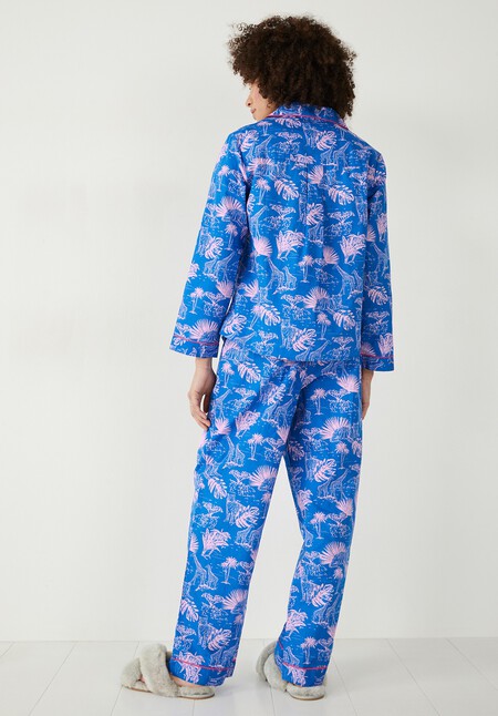 Isla Printed Cotton Pyjama Set