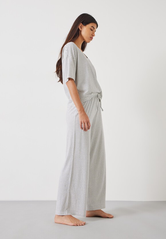 Ezra Striped Jersey Pyjama Set