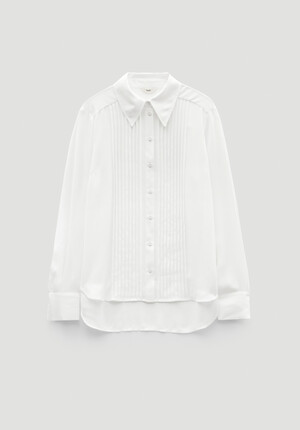 Tuxedo Sheer Shirt