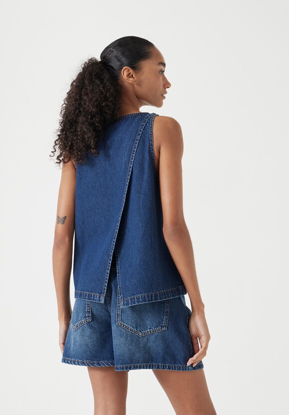 Denim Waistcoat
