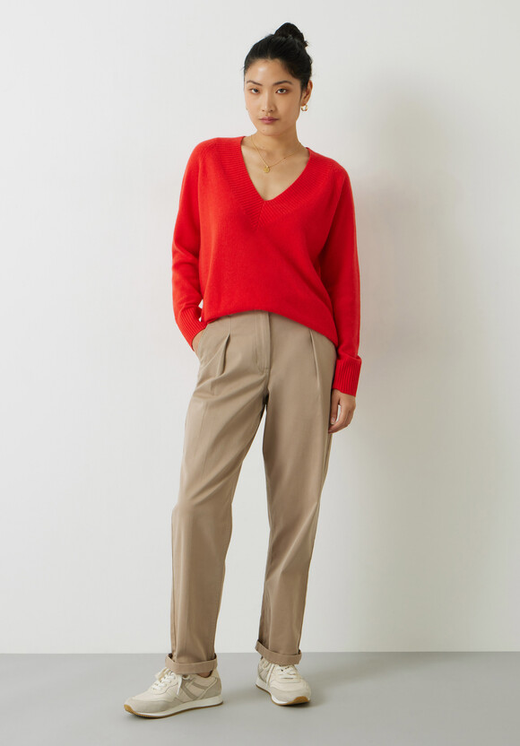 Maddie Cashmere V Neck Jumper