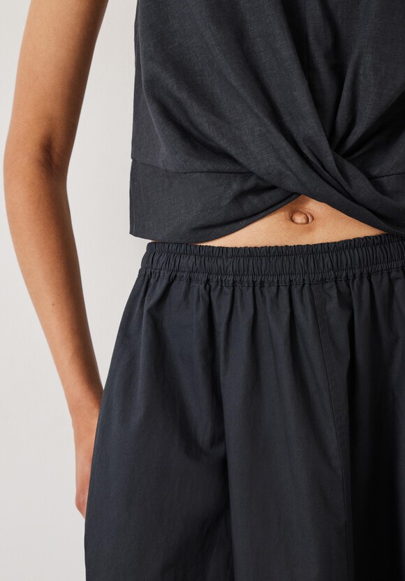 Maggie Twist Front Linen Top