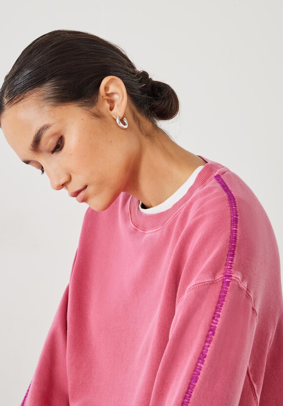 Contrast Stitch Sweatshirt