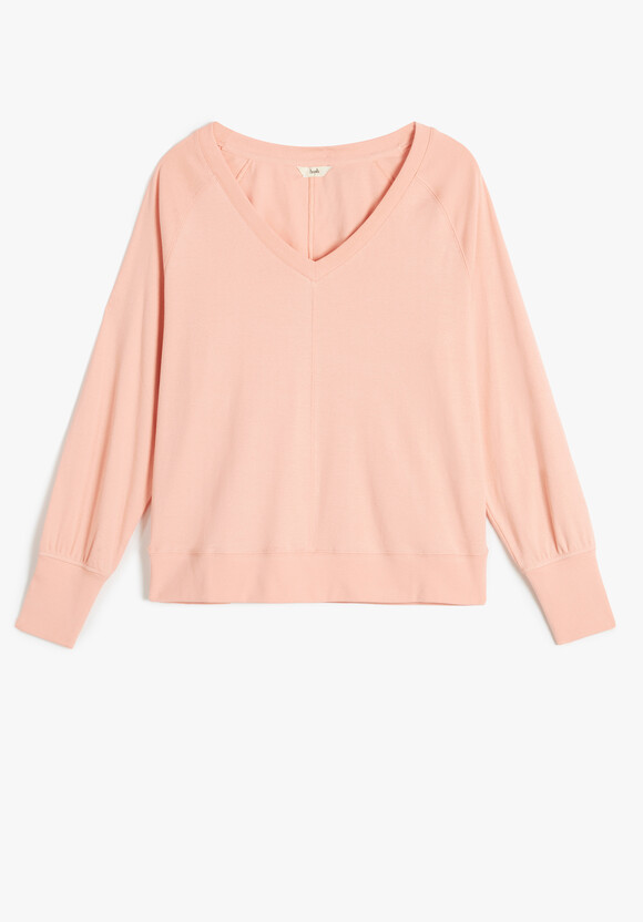 Francie Puff Sleeve Jersey Top