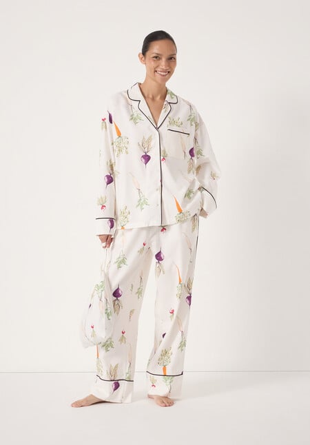 Brushed Cotton Harvest Print Pjyamas