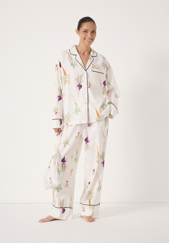 Brushed Cotton Harvest Print Pjyamas