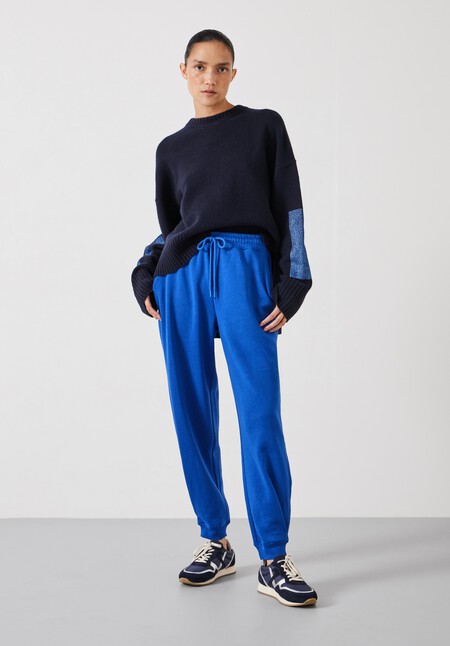 Barrel Leg Pleat Joggers
