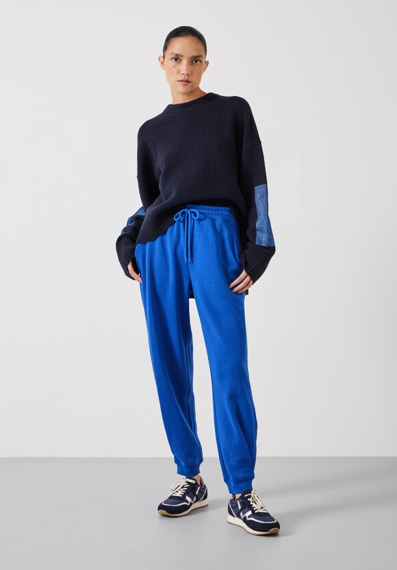 Barrel Leg Pleat Joggers