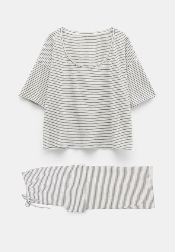 Ezra Striped Jersey Pyjama Set