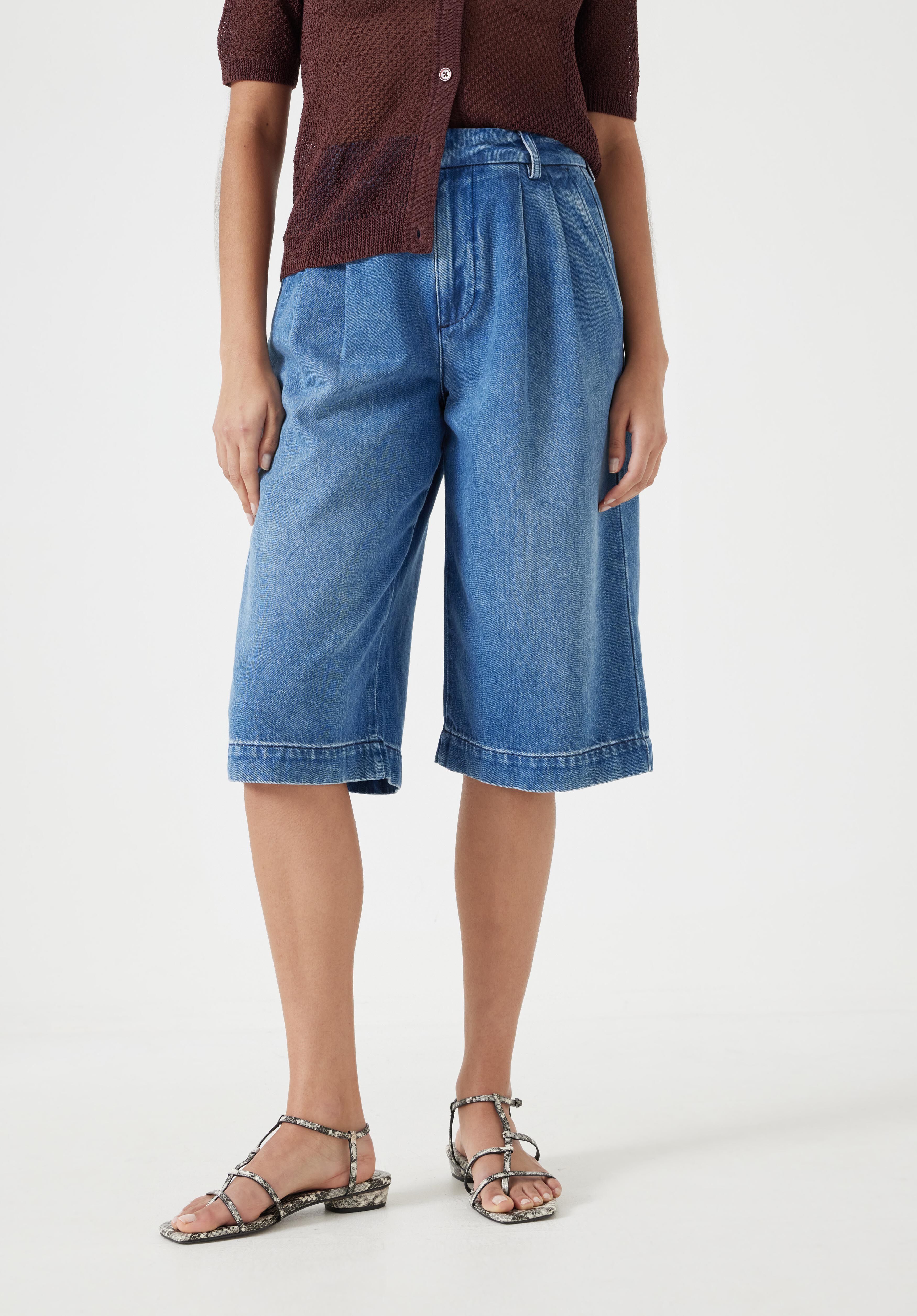 ☆MSCHF☆DENIM BERMUDA PANTS