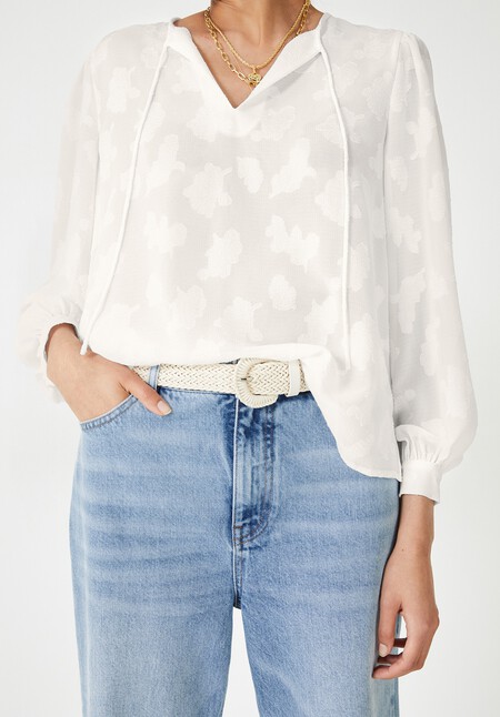 Bella Tie Neck Blouse
