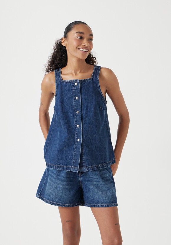 Denim Waistcoat