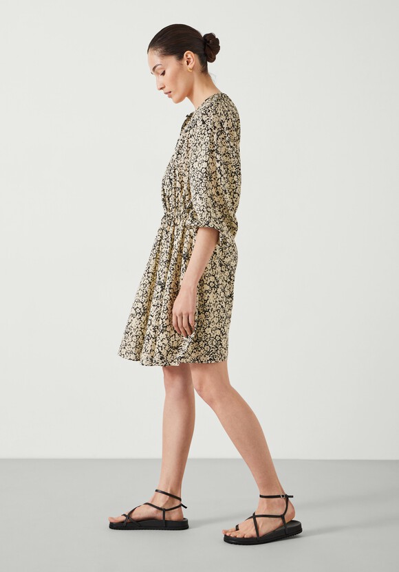 Sara Gathered Mini Dress